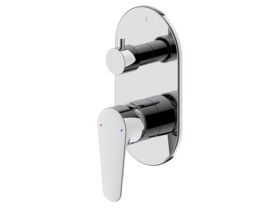 Hero - Posh Solus Shower Mixer Tap with Diverter Chrome