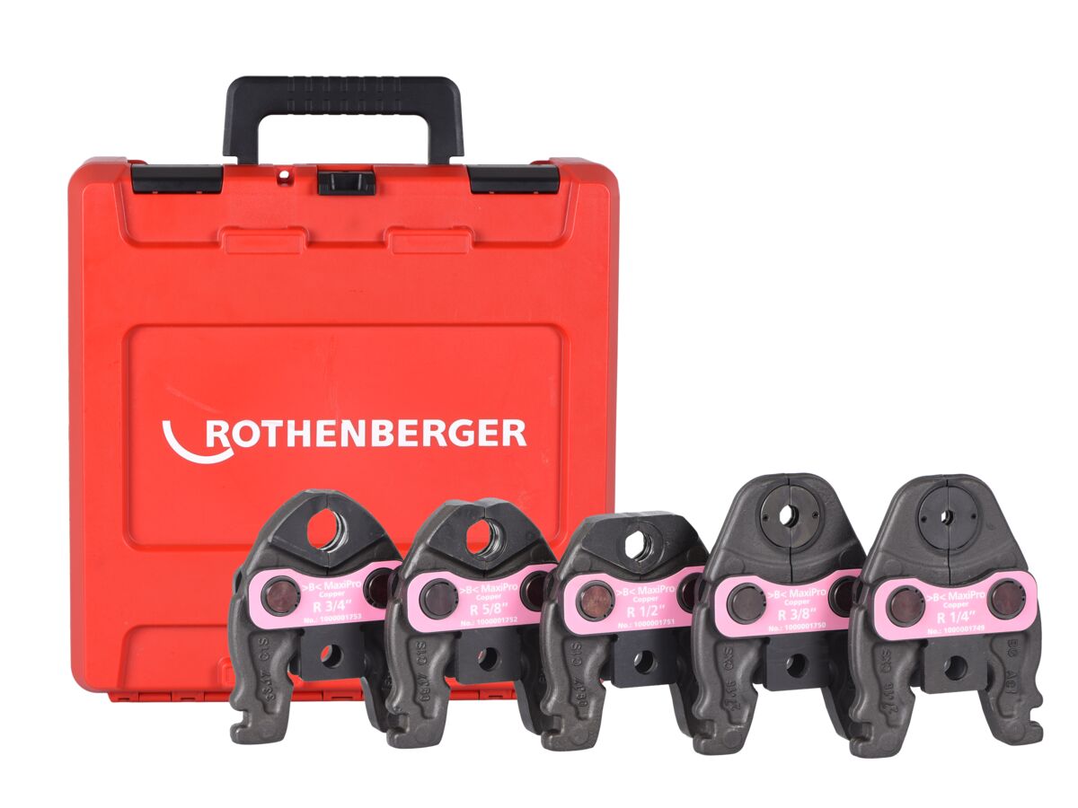 Rothenberger Compact Maxipro Jaw Set 1/4-3/4"