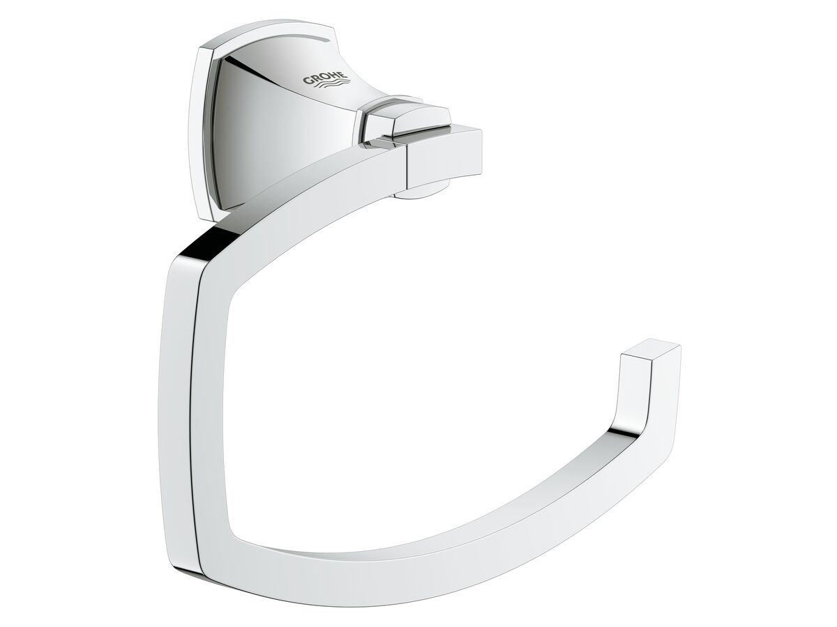 GROHE Grandera Toilet Roll Holder Chrome from Reece