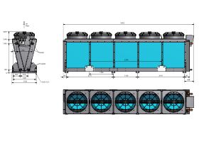 Cabero V-Shape Condenser ACW099A5.5/5N-EC