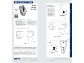 Installation Instructions - Britex Barren Waterless Stainless Urinal