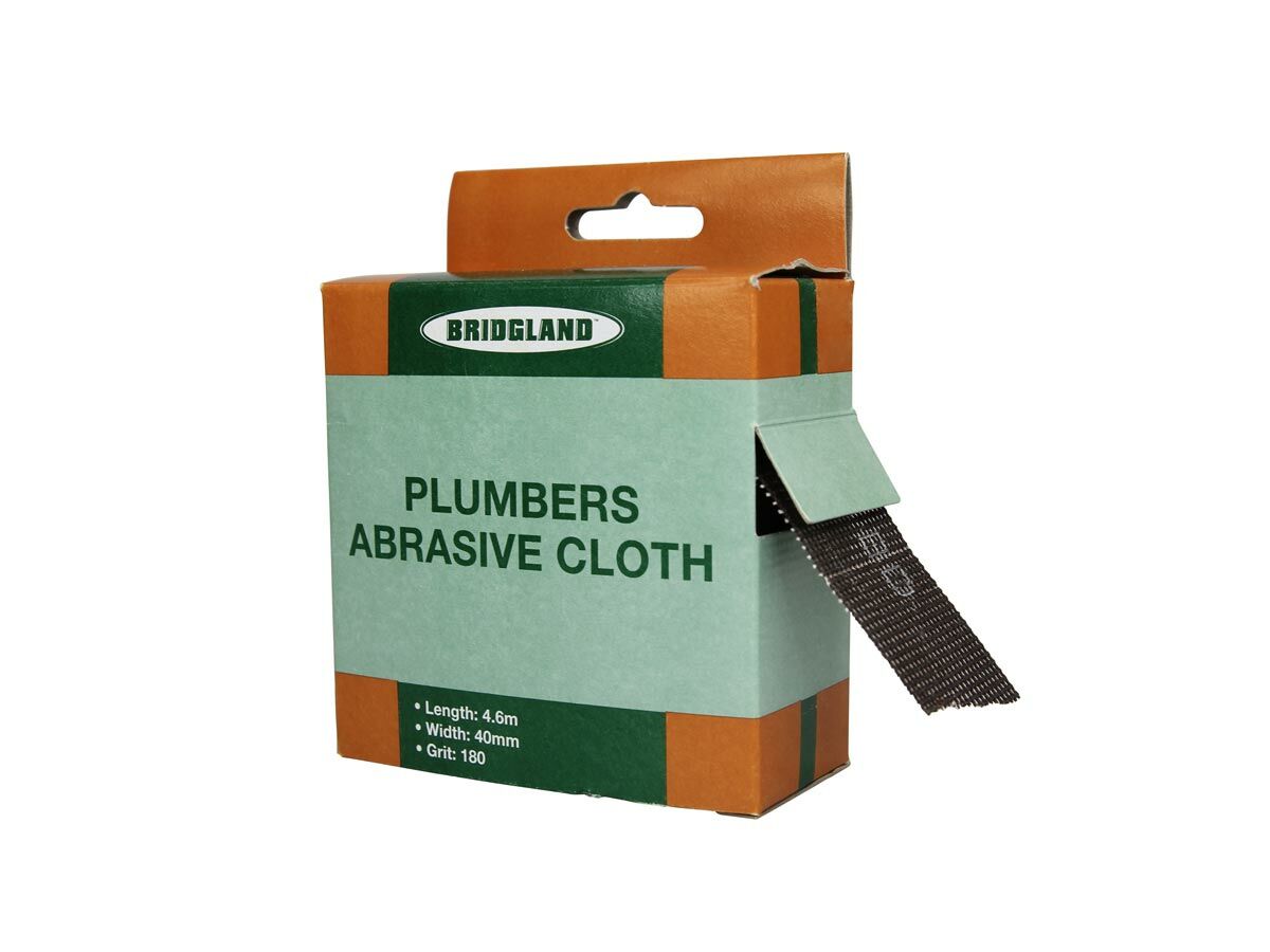 Bridgland Plumbers Abrasive Cloth 4.6mtr from Reece