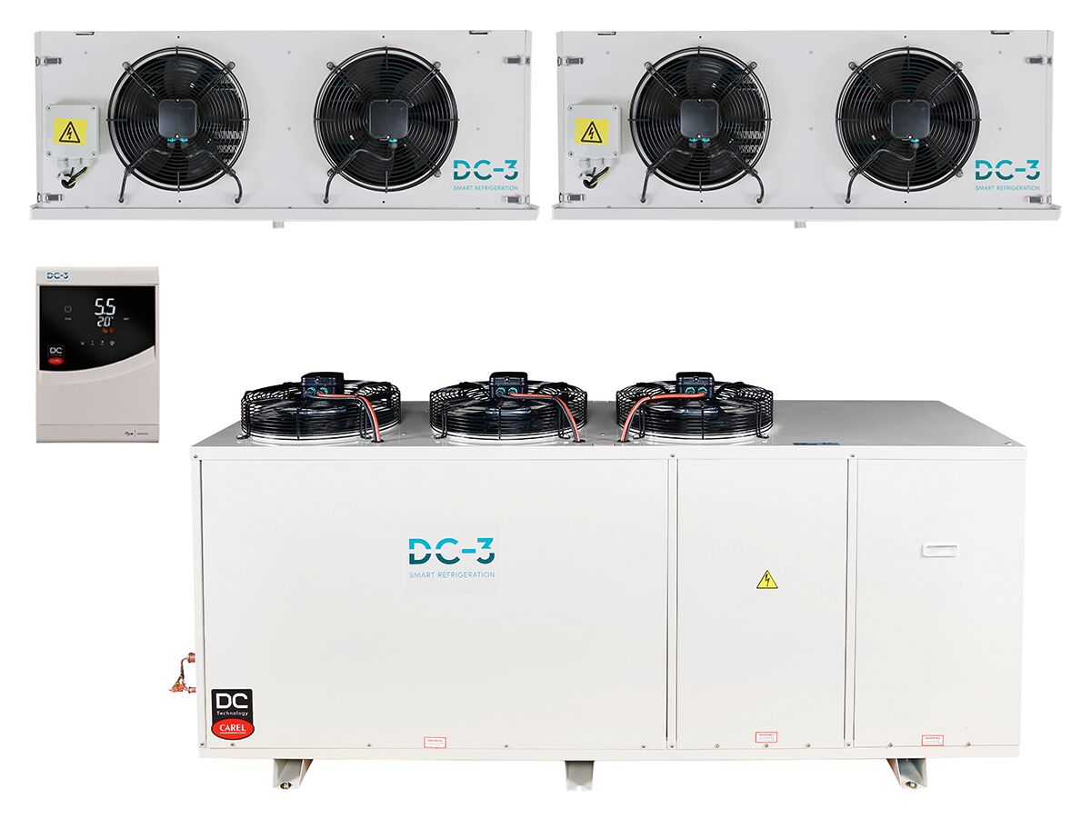 DC3 Cold Room Kit 21.4KW High Humidity Dual Evap from Reece