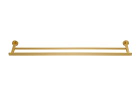 Milli Marle Edit Double Towel Rail 800mm Brushed Gold