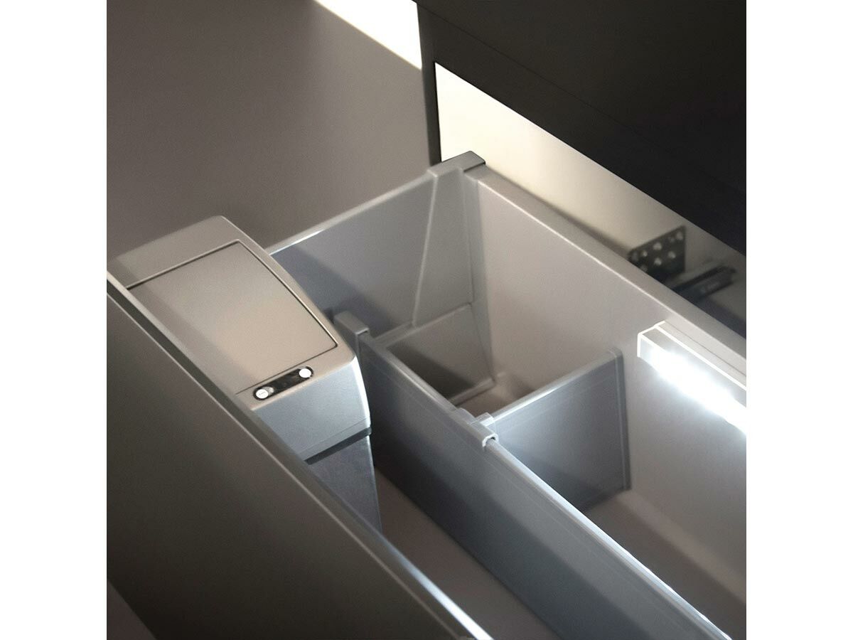 ADP Essence MKII Double Vanity Unit All Draw Wall Hung 4 Draw No Basin 1800mm