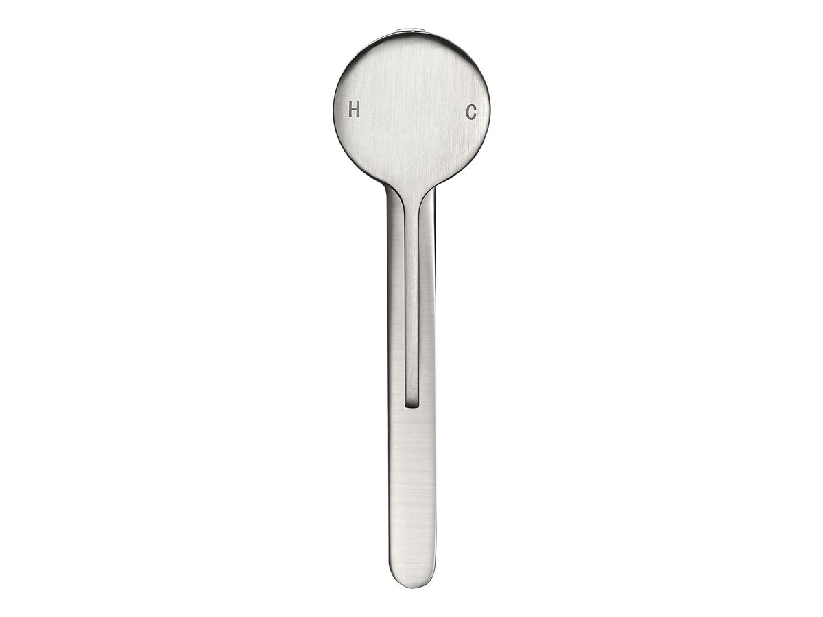 Mizu Stream Basin Mixer Tap Brushed Nickel (5 Star) from Reece