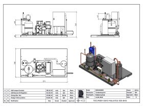 Tecumseh Semi Hermetic Receiver Unit SHR4536ZHR