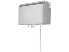 Wall Mounted Pull Chain Cistern Stainless Steel (3 Star)