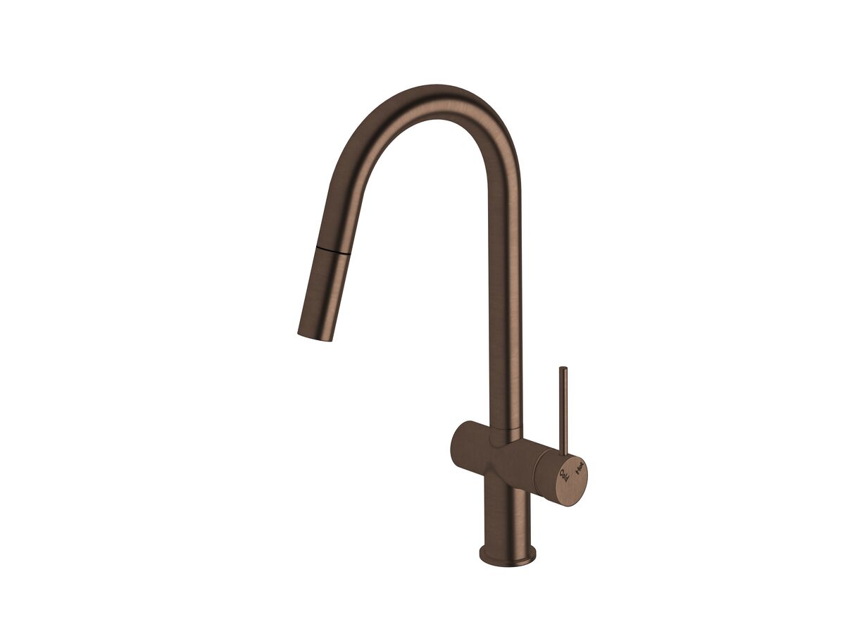 Sussex Scala Pullout Sink Mixer Tap Living Rustic Bronze (4 Star)