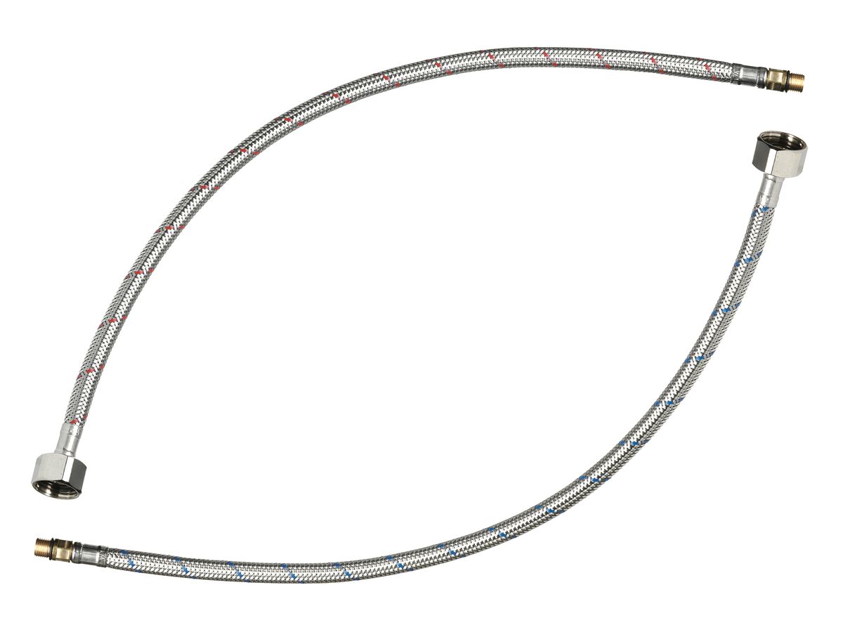 Posh Solus MK3 Basin Mix Hot & Cold Flexible Hoses (Pair) from Reece