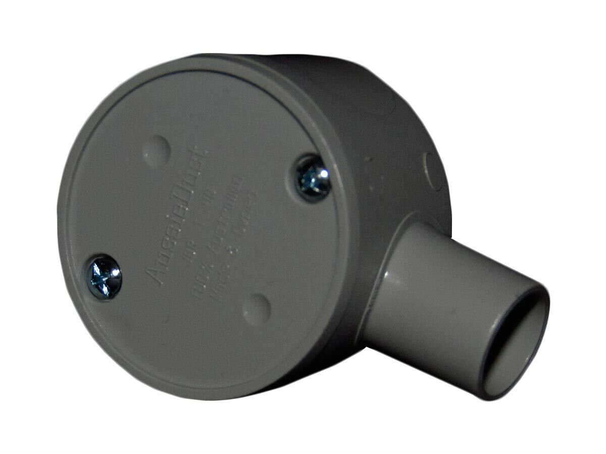 Rigid Junction Box 1 Way Standard 20mm from Reece