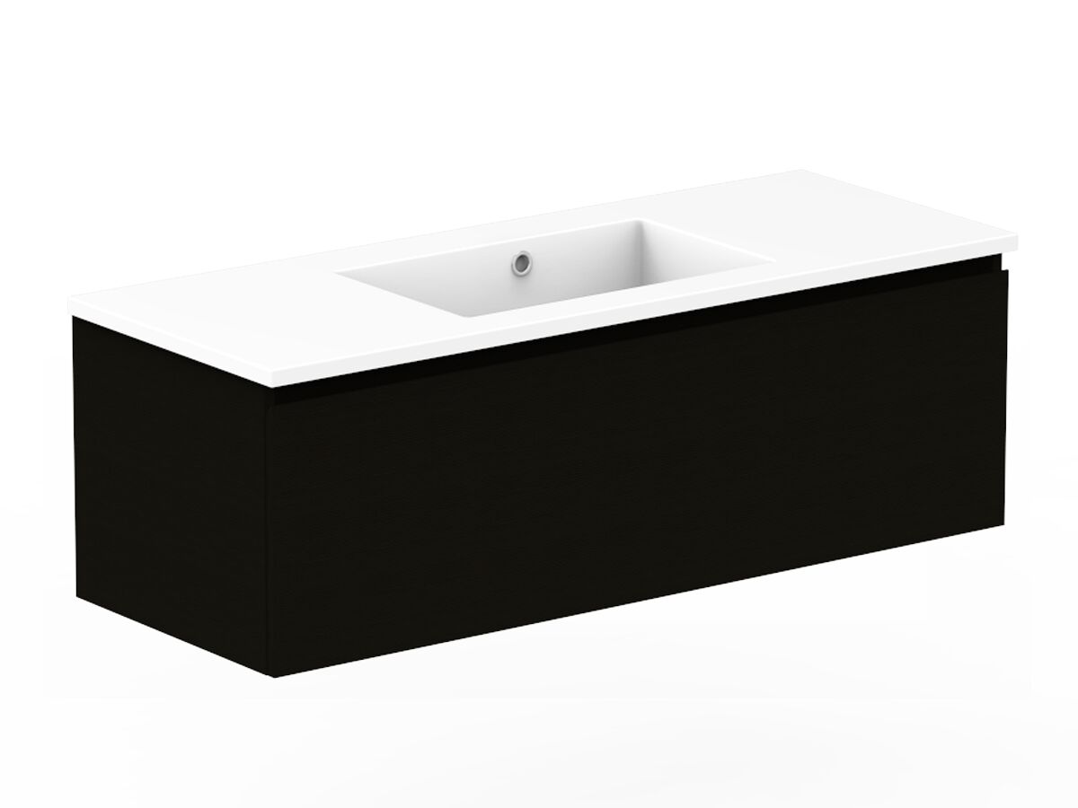 Posh Domaine Plus AllDrawer 1200mm Single Bowl Basin Wall Hung Vanity