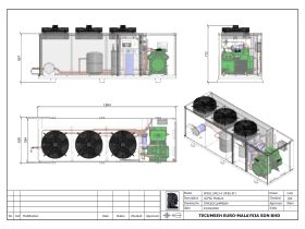 ACPAC Semi Hermetic Packaged Condensing Unit APB11.5ML3-4 3 Phase