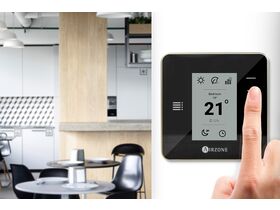 AIRZONE VAF Wired THINK Controller - BLACK