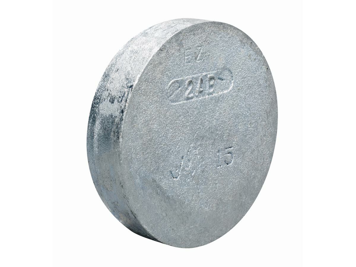 Roll Groove Cap (Galvanized) 200mm from Reece