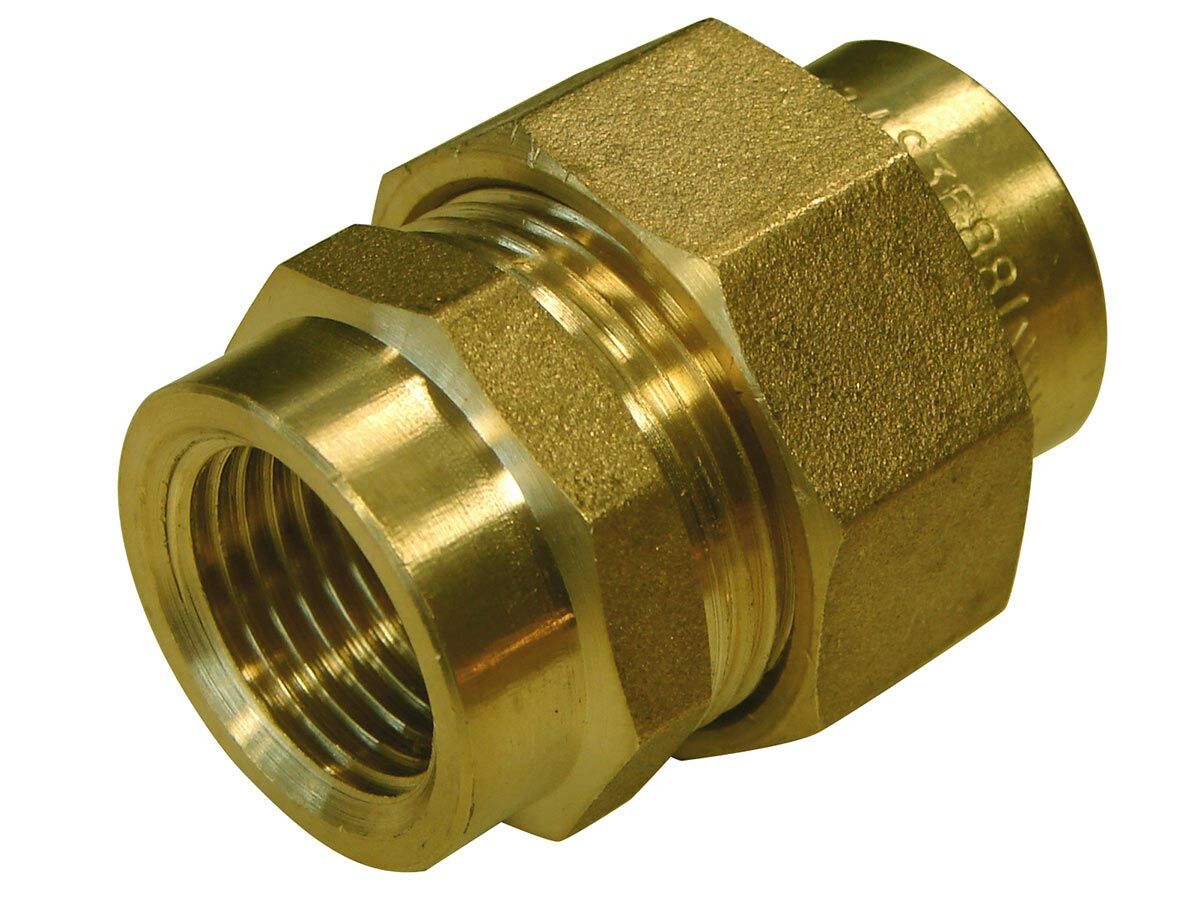 Brass Barrel Union (Female & Female) 40mm from Reece