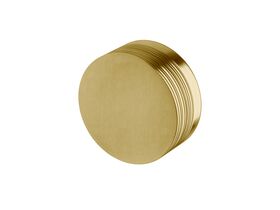 Milli Pure Progressive Shower / Bath Mixer Tap with Cirque Textured Handle PVD Brushed Gold