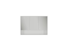 Kado Aspect 1200mm Mirror Cabinet Three Doors With Shelf and Surround ...