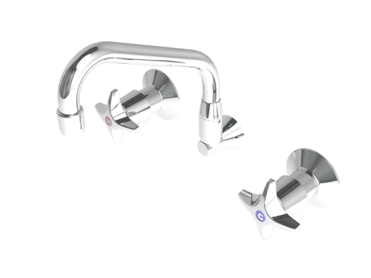 Enware CS Recess Set Vandal Proof with Swivel Spout (3 Star) from Reece