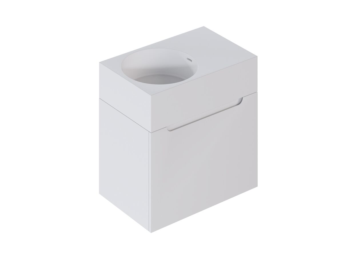 Supporting Image - Omvivo Neo Two 12L Wall Hung Vanity 700