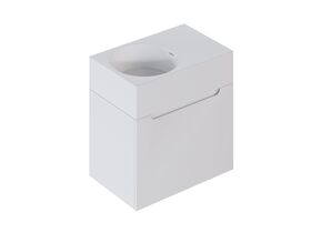 Supporting Image - Omvivo Neo Two 12L Wall Hung Vanity 700