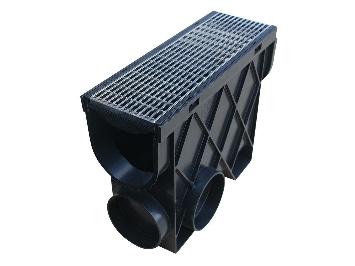 Storm Drain Slimline Pit with Arch Grate
