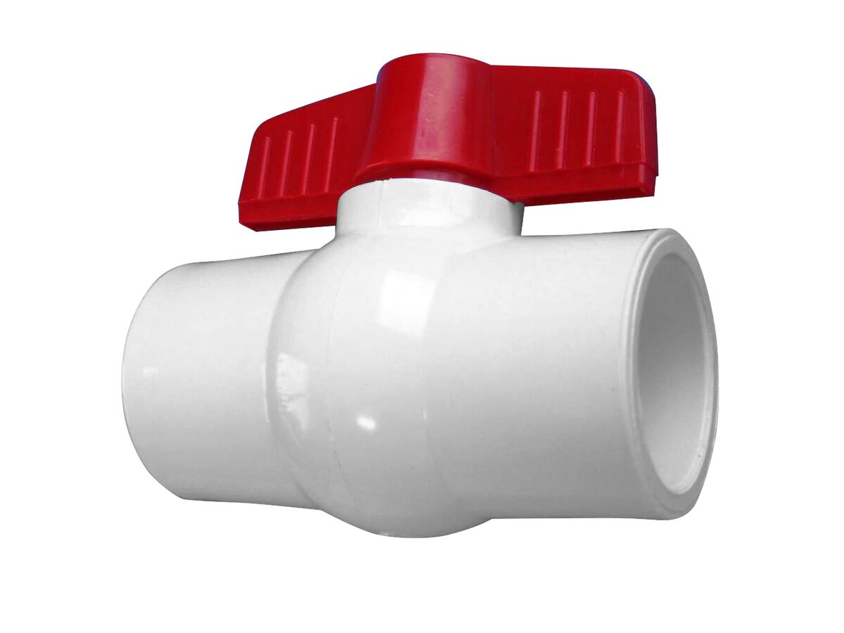 PVC BALL VALVE SOCKETED