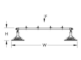 Caddy Pyramid Support Kit - 6 Bases