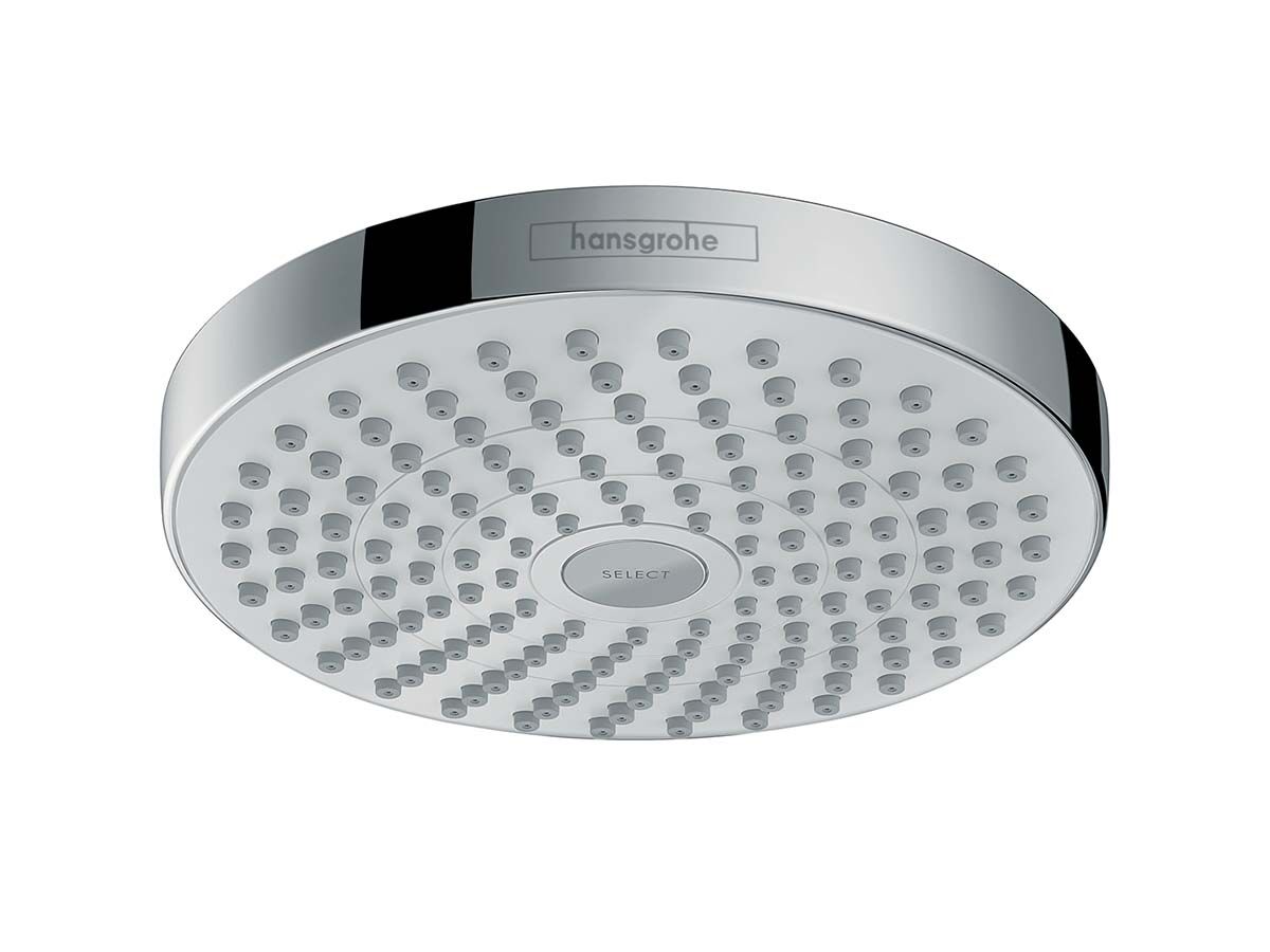 Hansgrohe Croma Select S Overhead Shower White/ Chrome (3 Star)