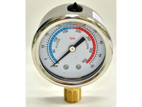 Davey Pressure Gauge - Bottom Mount