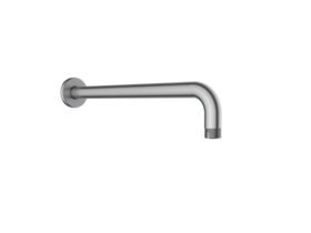 Roca Ona Wall Straight Shower Arm 400mm Brushed Nickel