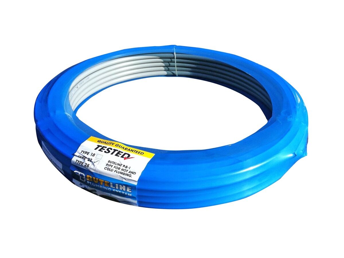 Buteline Pipe 22mm - 5 x 10mtr Straight Lengths
