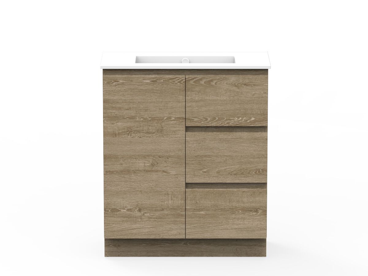 Posh Domaine 750mm Ensuite Floor Mount Vanity Unit Ceramic Top from Reece