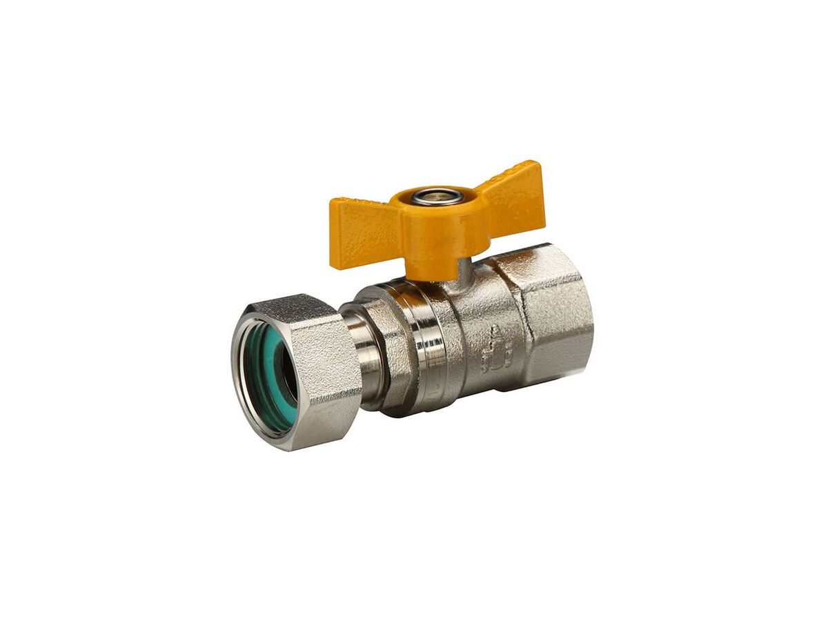 Austworld Gas Ball Valve Nut / Female 20mm