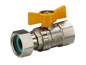 Austworld Gas Ball Valve Nut / Female 20mm