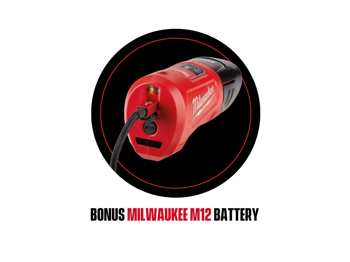 Tool Promo - Milwaukee M12 Battery