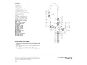 Component Listing - Phoenix Vivid Filtered Sink Mixer Tap with Filter Chrome
