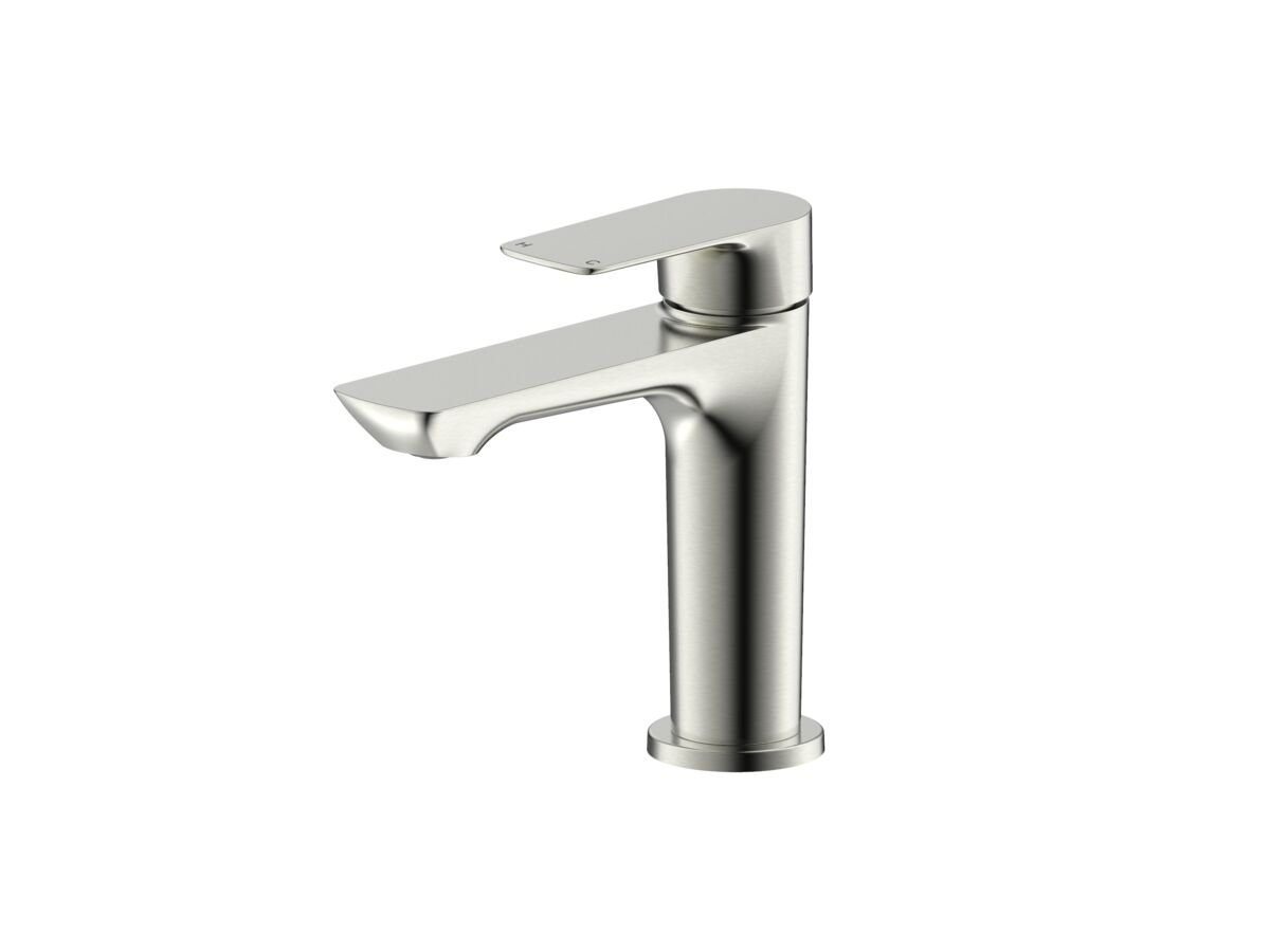 Hero - Milli Trace Basin Mixer Tap Brushed Nickel (6 Star)