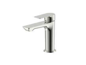 Hero - Milli Trace Basin Mixer Tap Brushed Nickel (6 Star)