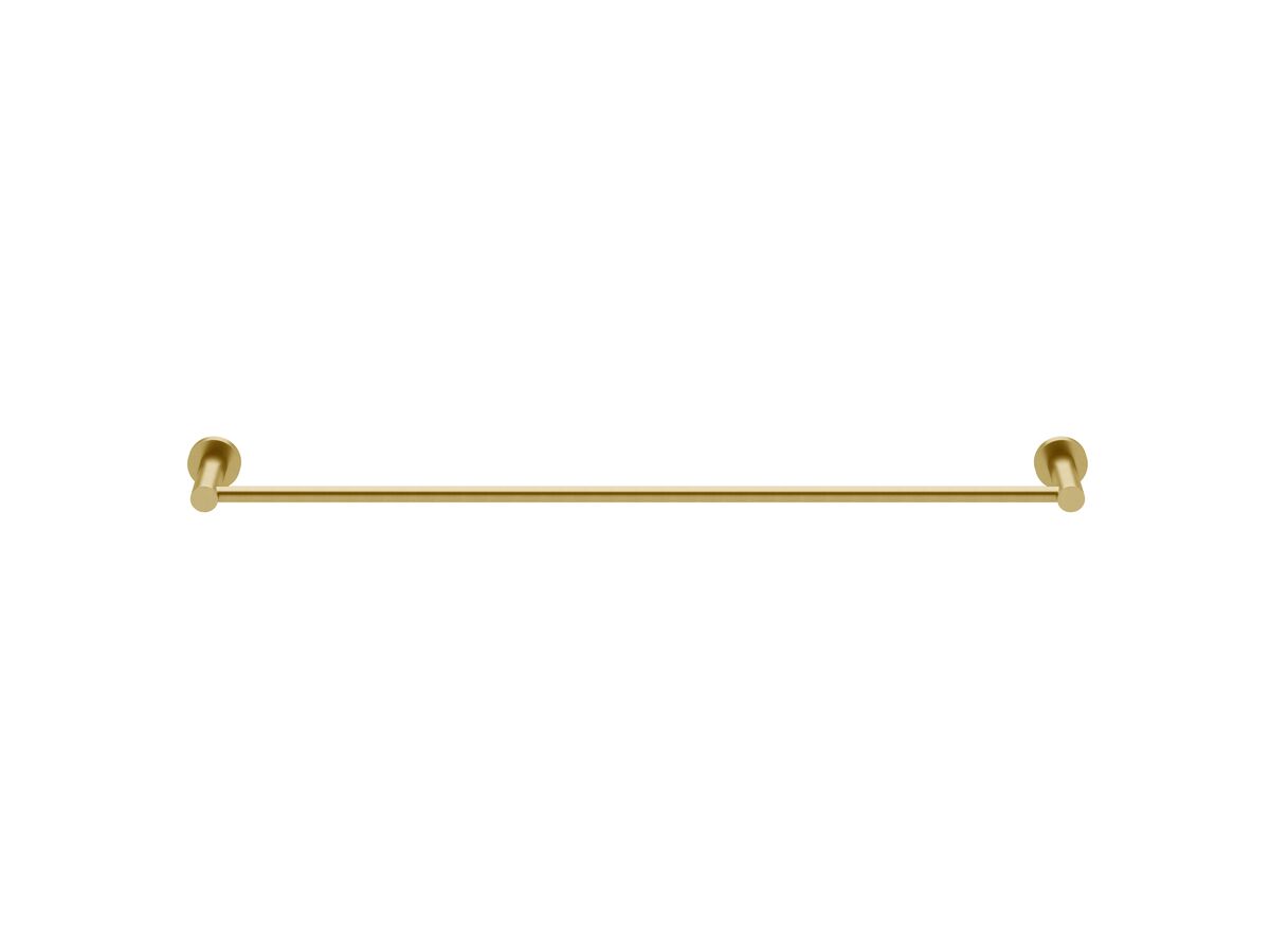 Milli Pure Single Towel Rail 600mm PVD Brushed Gold