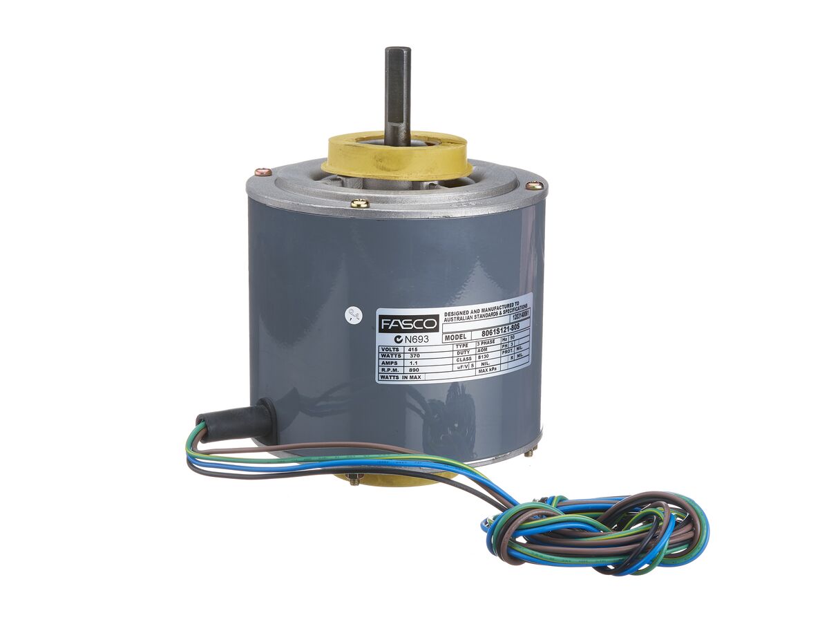 Fasco Fan Motor 415V 1 Speed 370W 8061S12180S from Reece