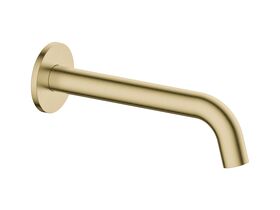 Mizu Drift MK2 Basin / Bath Outlet 200mm Brushed Brass (5 Star)