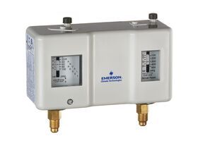 Emerson Dual Pressure Control Manual Reset On High/Low Side 1/4