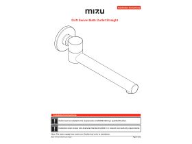 Installation Instructions - Mizu Drift Swivel Bath Outlet Straight
