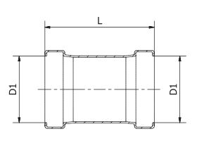 Technical Drawing - >B< Press XL Repair Coupler