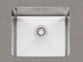 AFA Cubeline Single Bowl Undermount Sink 506mm Stainless Steel