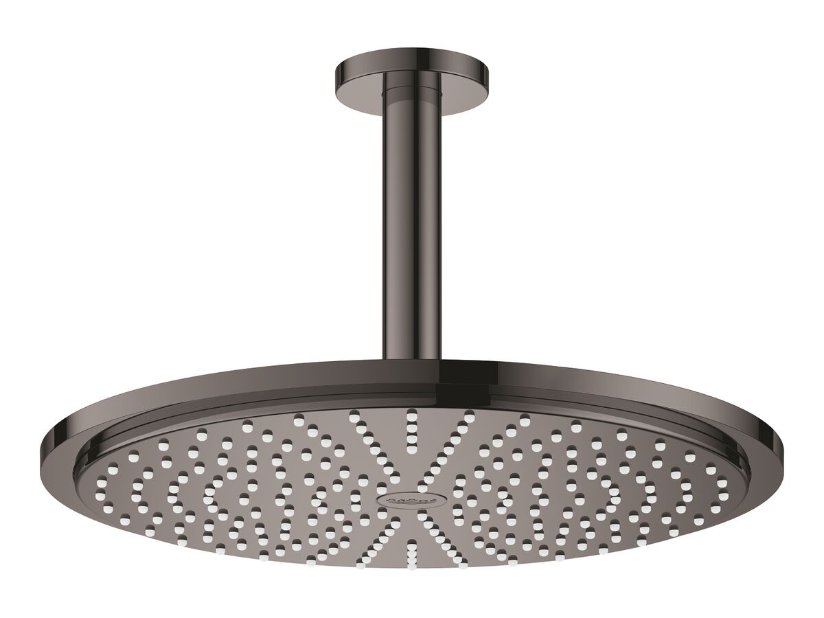 GROHE Rainshower Cosmo Overhead Ceiling Shower 310mm Hard Graphite