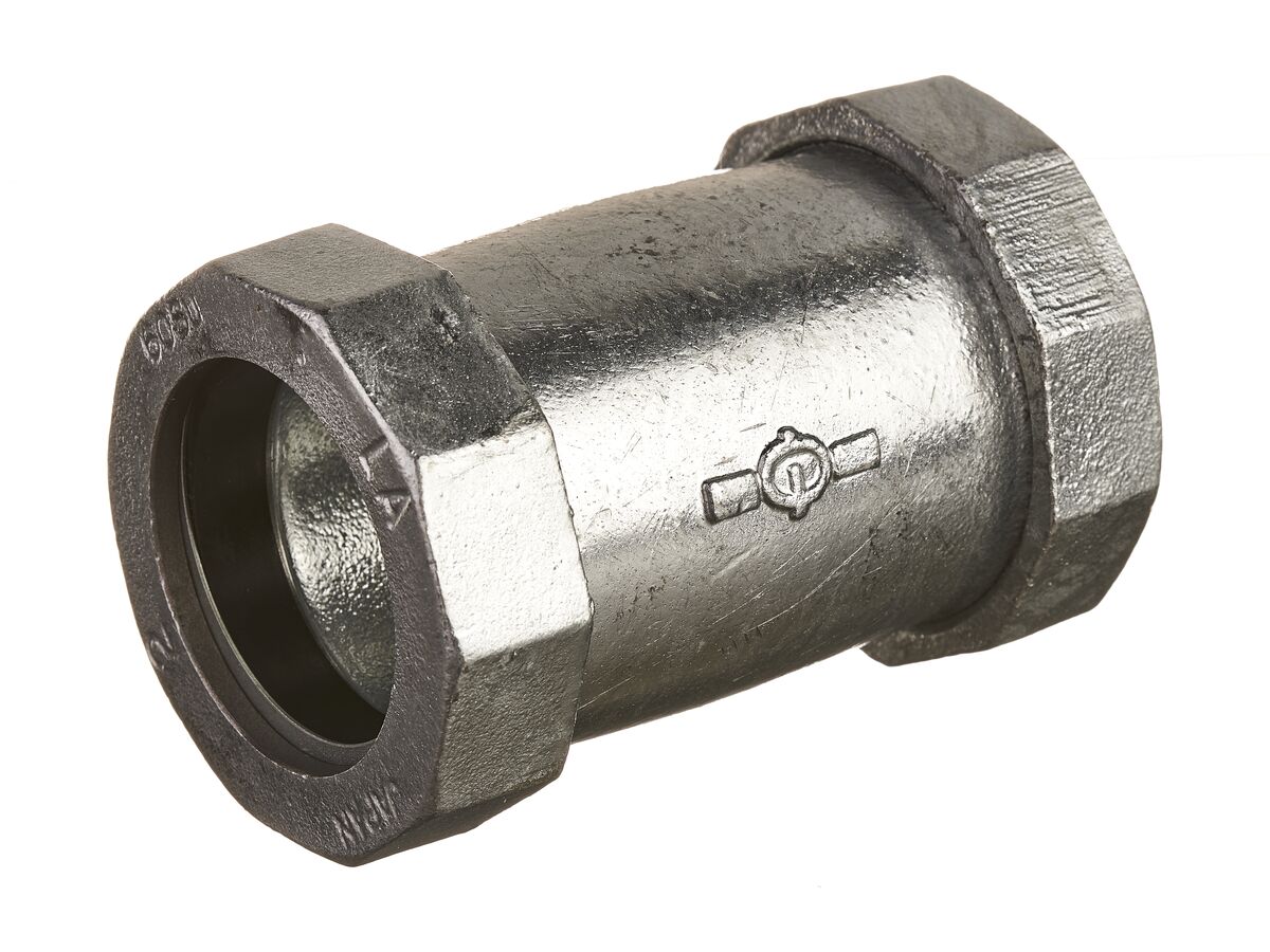 Malco Long Compression Coupling Galvanized 50mm
