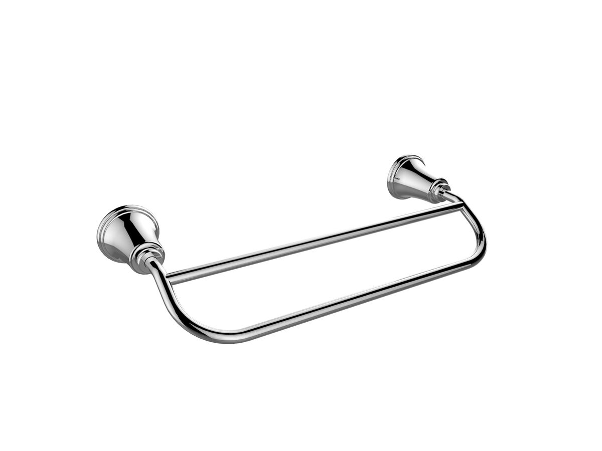 Posh Canterbury Double Towel Rail 300mm Chrome from Reece