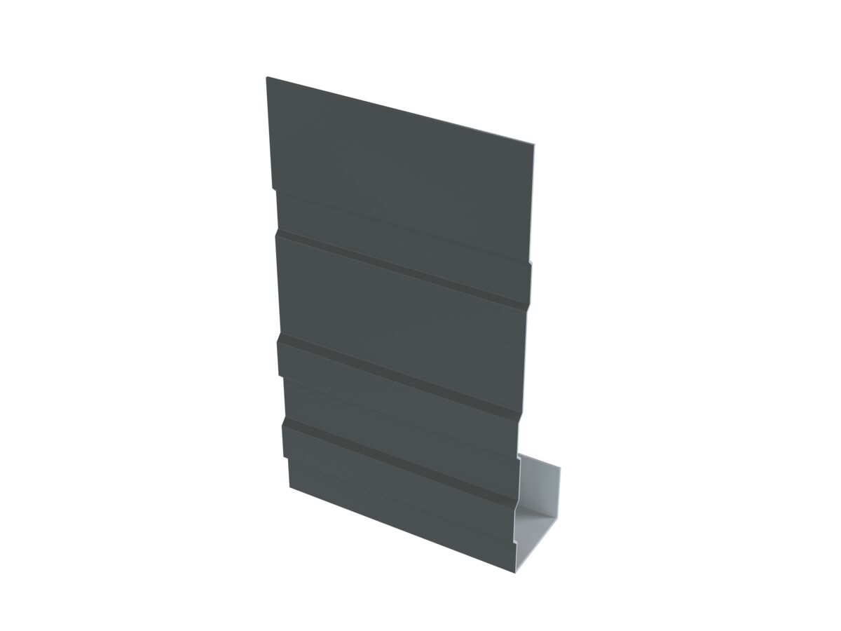 Novaline Fascia Board Cover Woodlnd Grey